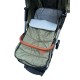 Carucior sport cu geanta si husa pentru picioare, pliere rapida tip troller, 6-36 luni, S2-Verde
