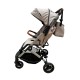 Carucior sport cu geanta si husa pentru picioare, pliere rapida tip troller, 6-36 luni, S2-Crem