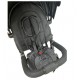 Tricicleta multifunctionala, Roti Din Spuma cu scaun reversibil si pozitie de somn, 8 luni-5 ani, SL02-Negru