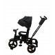 Tricicleta multifunctionala, Roti Din Spuma cu scaun reversibil si pozitie de somn, 8 luni-5 ani, SL02-Negru