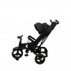 Tricicleta multifunctionala, Roti Din Spuma cu scaun reversibil si pozitie de somn, 8 luni-5 ani, SL02-Negru