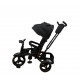 Tricicleta multifunctionala, Roti Din Spuma cu scaun reversibil si pozitie de somn, 8 luni-5 ani, SL02-Negru