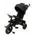 Tricicleta multifunctionala, Roti Din Spuma cu scaun reversibil si pozitie de somn, 8 luni-5 ani, SL02-Negru