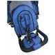 Tricicleta multifunctionala, Roti Din Spuma cu scaun reversibil si pozitie de somn, 8 luni-5 ani, SL02-Albastru