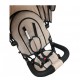Tricicleta multifunctionala, Roti Din Spuma cu scaun reversibil si pozitie de somn, 8 luni-5 ani, SL02-Bej