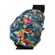 Tricicleta pliabila cu muzica si lumini, cu pozitie de somn si scaun reversibil, Varsta 8 luni+, SL01-Multicolor