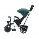Tricicleta pliabila cu muzica si lumini, cu pozitie de somn si scaun reversibil, Varsta 8 luni+, SL01-Verde