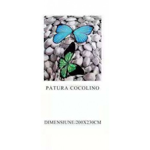 Patura Cocolino Pufoasa, 200 x 230 cm, Pentru pat de 2 Persoane PAT-03