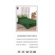 Set Lenjerie Eleganta pentru pat dublu din Bumbac Finet compus din 6 piese, Cearceaf de pat 245x250cm, PW-788