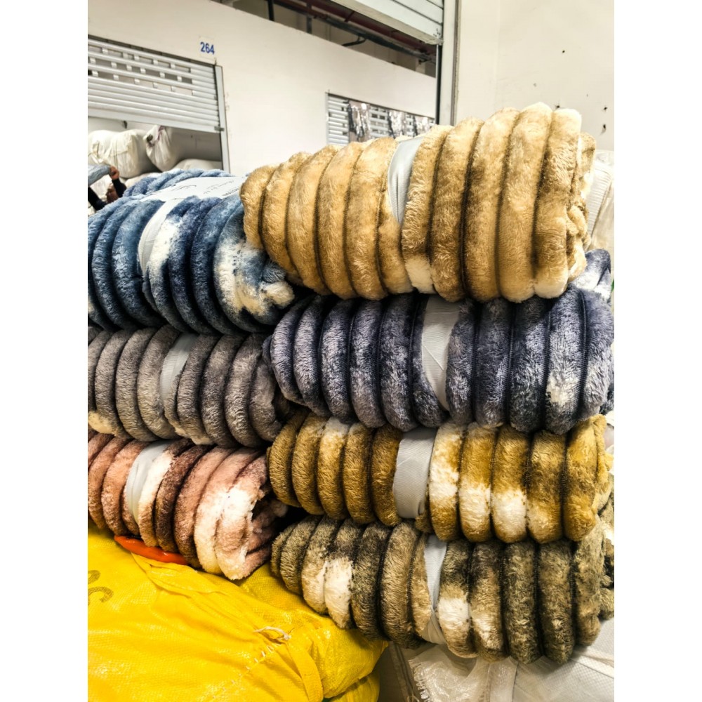 Patura pufoasa cocolino degrade pentru pat dublu, 200 x 230 cm, PP-14