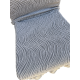 Set 6 huse din Jacquard pentru scaune cu volanase, CREM, HJ-02