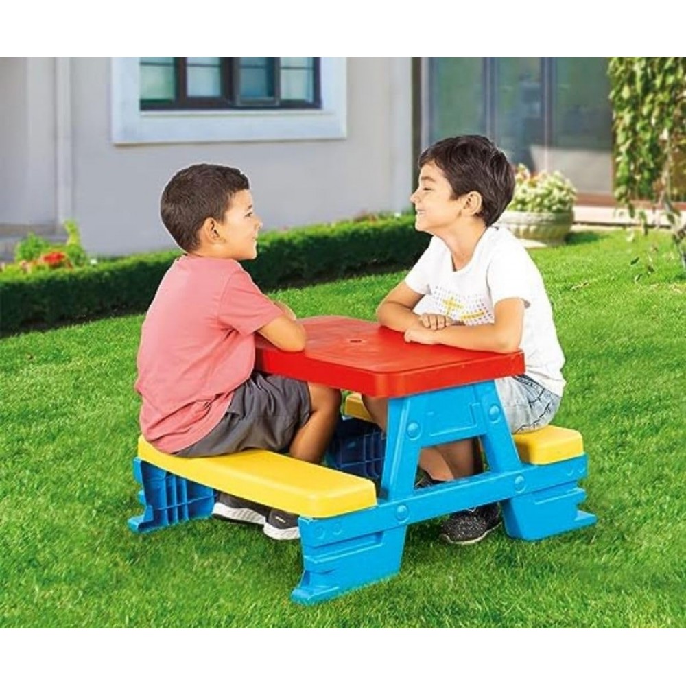 Masa de picnic pentru copii, 68,5x42,5x73,5 cm, Multicolor, 2+ ani, MCP-01