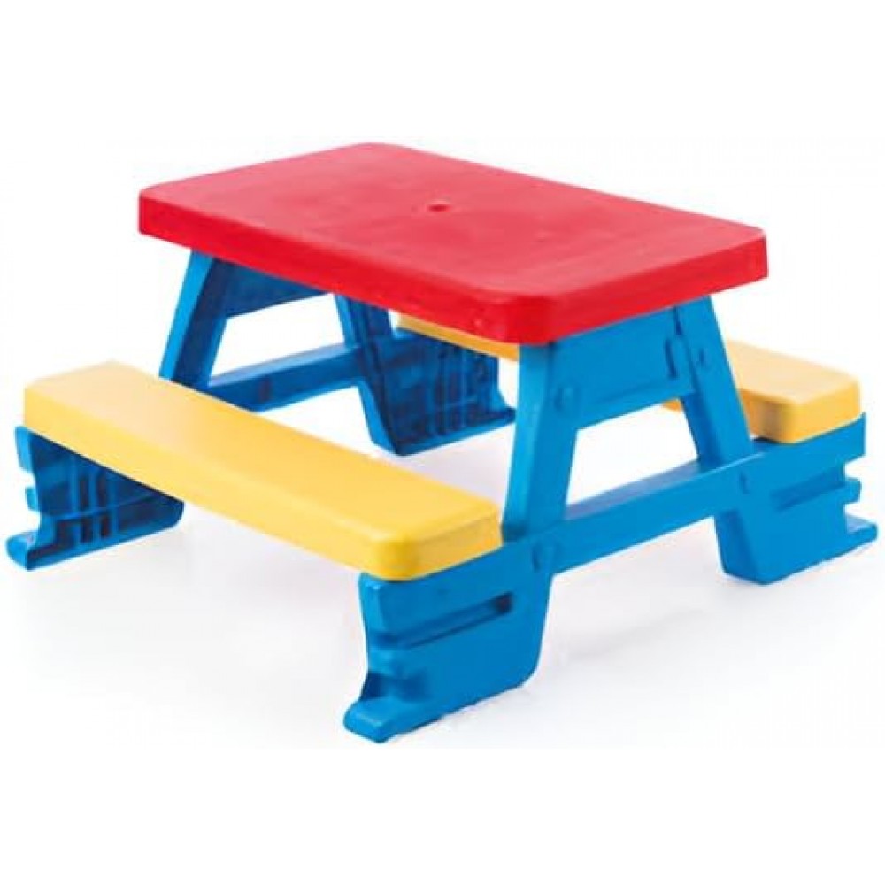 Masa de picnic pentru copii, 68,5x42,5x73,5 cm, Multicolor, 2+ ani, MCP-01