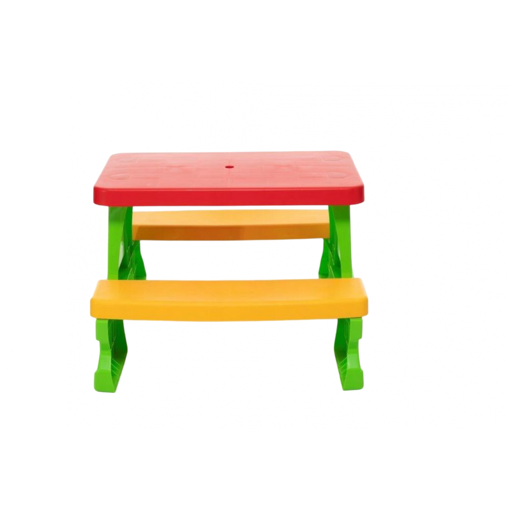 Masa de picnic pentru copii, 68,5x42,5x73,5 cm, Multicolor, 2+ ani, MCP-02