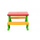 Masa de picnic pentru copii, 68,5x42,5x73,5 cm, Multicolor, 2+ ani, MCP-02