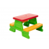 Masa de picnic pentru copii, 68,5x42,5x73,5 cm, Multicolor, 2+ ani, MCP-02