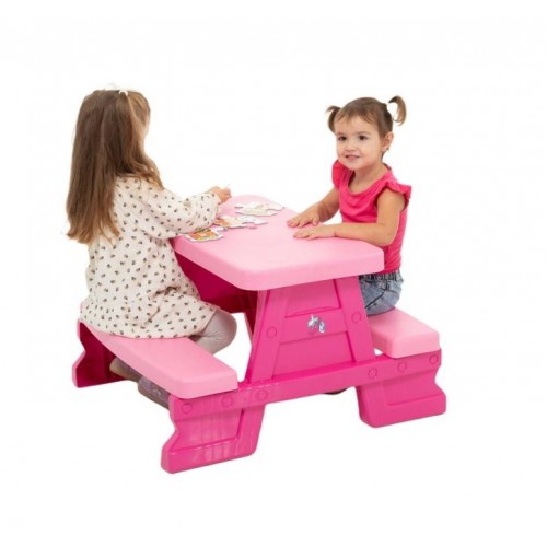 Masa de picnic pentru copii, 68,5x42,5x73,5 cm, Multicolor, 2+ ani, MCP-03