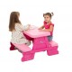 Masa de picnic pentru copii, 68,5x42,5x73,5 cm, Multicolor, 2+ ani, MCP-03
