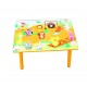 Set masuta lemn cu 2 scaune, 59x39x40 cm, Portocaliu, ML-04
