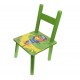 Set masuta lemn cu 2 scaune, 59x39x40 cm, Verde, ML-05