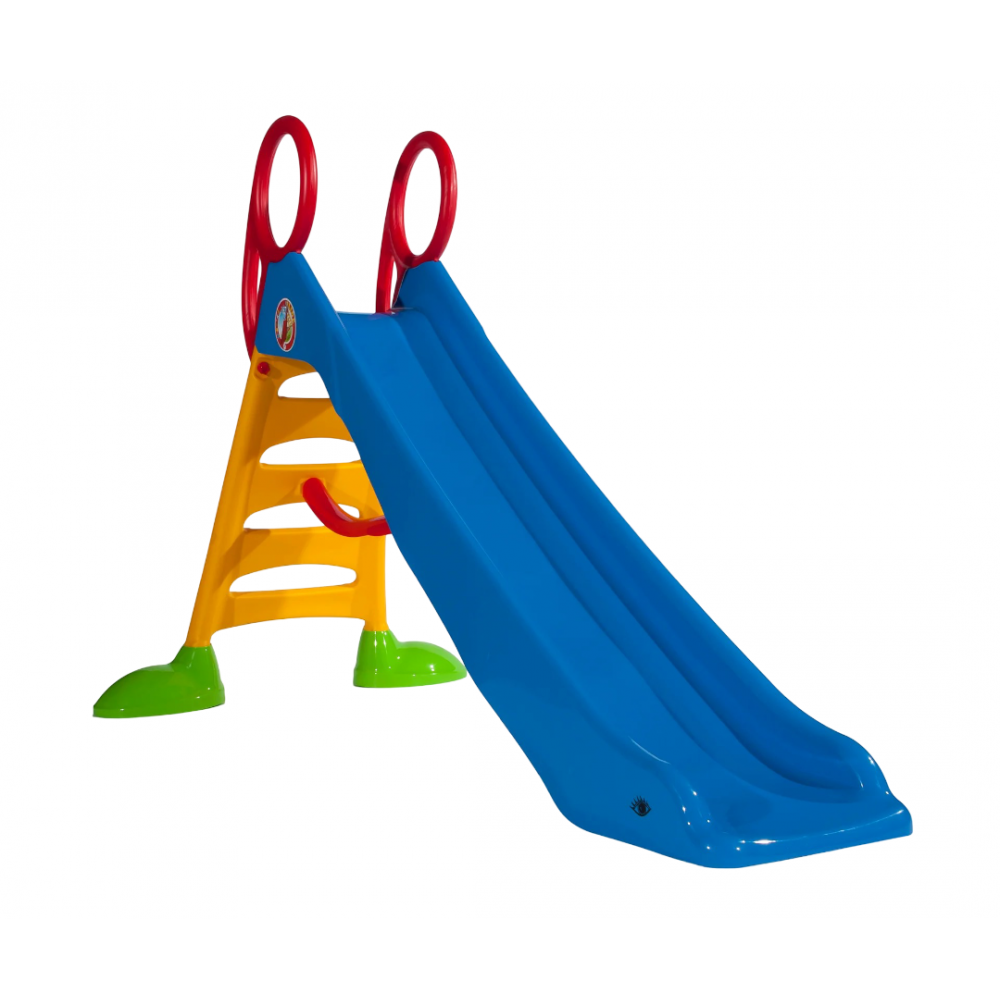 Tobogan mare pentru copii 200cm x220 cm x140 cm, Albastru