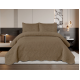 Set 3 Cuvertura dubla de lux din Catifea, Cuvertura de 220x240 cm, Cu 2 fete de perna 50 x70cm, CVN-10