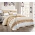 Set 3 Cuvertura dubla de lux din Bumbac Matlasata, Cuvertura de 220x240 cm, Cu 2 fete de perna 50 x70cm, CVN-22