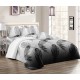 Set 3 Cuvertura dubla de lux din Bumbac Matlasata, Cuvertura de 220x240 cm, Cu 2 fete de perna 50 x70cm, CVN-27