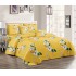 Set 3 Cuvertura dubla de lux din Bumbac Matlasata, Cuvertura de 220x240 cm, Cu 2 fete de perna 50 x70cm, CVN-28