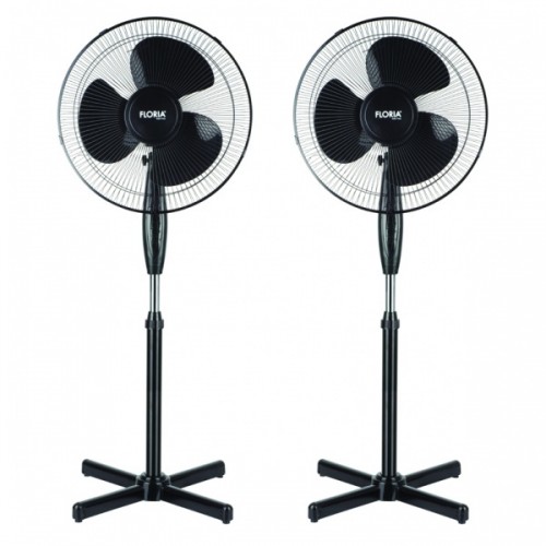 Set 2 bucati Ventilator, Negru Putere 40W, Diametru 40 cm