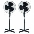 Set 2 bucati Ventilator, Negru Putere 40W, Diametru 40 cm
