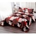 Cuvertura pentru pat dublu 3 piese din Bumbac Satinat 220x240 cm si 2 feţe de pernă, CVT-06