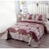 Cuvertura pentru pat dublu 3 piese din Bumbac Satinat 220x240 cm si 2 feţe de pernă, CVT-11