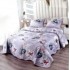 Cuvertura pentru pat dublu 3 piese din Bumbac Satinat 220x240 cm si 2 feţe de pernă, CVT-12