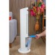 Ventilator Zilan tip turn, capacitate 3L apa, control prin Touch, 3 trepte de viteza, Timer 12h