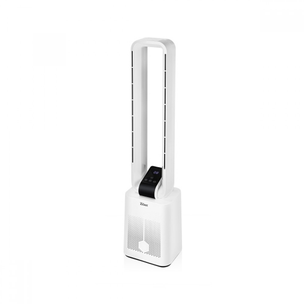 Ventilator turn Zilan fara palete, Timer, Display LED, Telecomanda, 50W