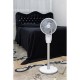 Circulator de aer Zilan, 3 trepte de viteza, 3 moduri presetate, motor AC, Oscilatie, Timer, 60W