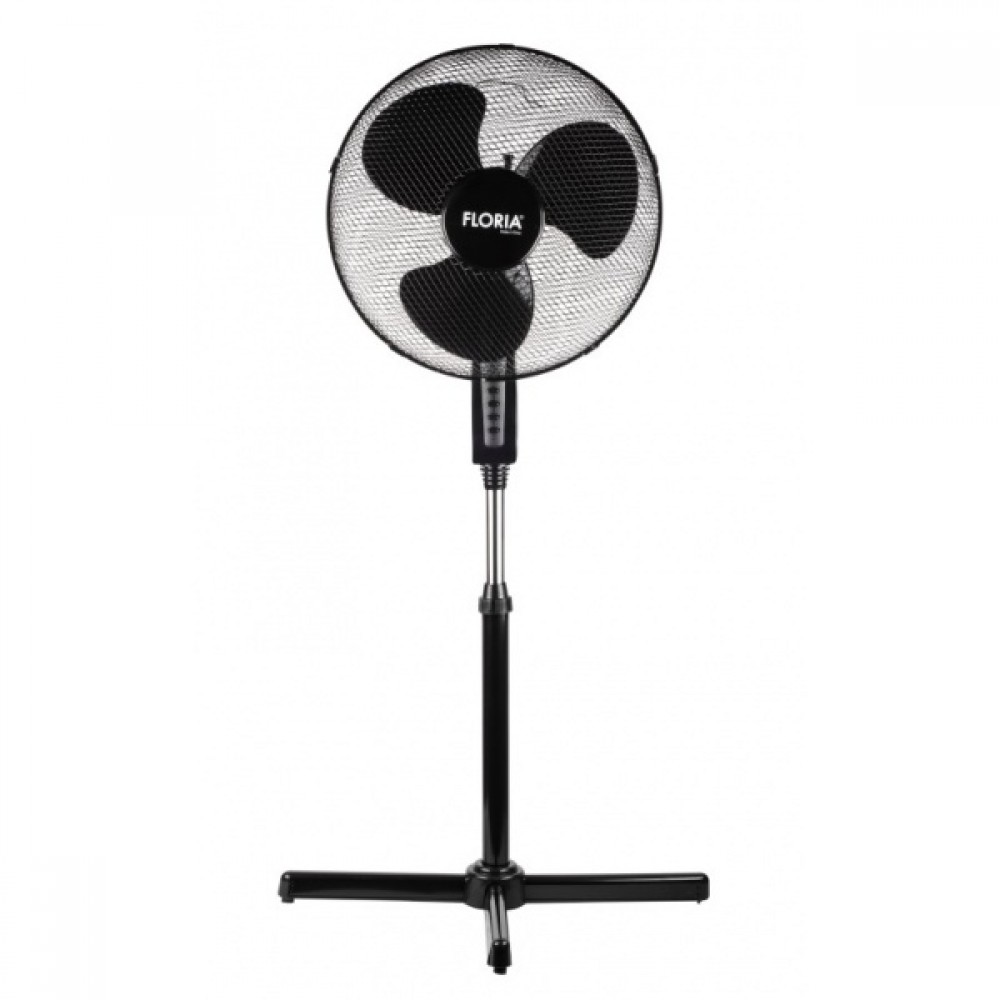 Ventilator cu picior FLORIA, Diametru 40 cm, Putere 40 W, Motor silentios si puternic