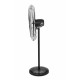 Ventilator Zilan cu picior sau pentru perete, Diametru grilaj 68 cm, Putere 130W, Pozitie fixa sau oscilanta