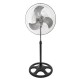 Ventilator cu picior FLORIA ,negru cu gri 3 in 1, Putere 55 W, 3 viteze, diametru 45 cm