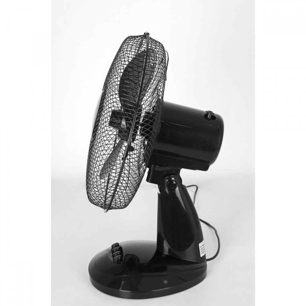 Ventilator de birou Floria, Diametru 34 cm, Putere 35 W, 3 trepte de viteza, Functie oscilare