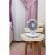 Ventilator de birou Zilan, 3 trepte de viteza, Oscilatie, Putere 45W