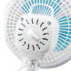 Ventilator birou Hausberg, 15W-20W, 15 cm, 2 viteze, alb-albastru