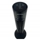 Ventilator turn Hausberg, 60W, 32 inch, 3 moduri, 3 viteze, telecomanda, touch, negru