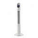 Ventilator turn digital Hausberg, 55W, 45 inch, 3 viteze, temporizator 24h, LED, oscilatie, telecomanda, alb
