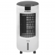 Racitor de aer portabil Hausberg, 65–80W, rezervor 7.8L, 3 viteze, oscilatie 60°, pachet gheata inclus, alb