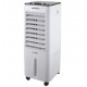 Racitor de aer portabil Hausberg, 55–80W, rezervor 12L, 3 viteze, functie Turbo, oscilatie 60°, control mecanic + telecomanda, alb