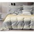 Lenjerie de pat dublu Bumbac Satinat, pentru 2 persoane, 4 piese, Cearceaf de pat 230 x 250cm, JN-05