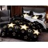 Lenjerie de pat dublu Bumbac Satinat, pentru 2 persoane, 4 piese, Cearceaf de pat 230 x 250cm, JN-016