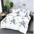 Lenjerie de pat dublu Bumbac Finet, pentru 2 persoane, 6 piese, Cearceaf de pat 220 x 235cm, JN-036